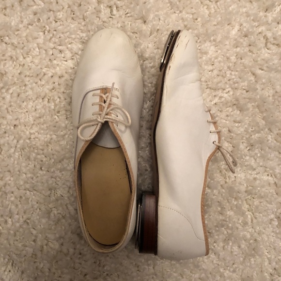 Stompers Other - Vintage white STOMPERS dance shoes men’s 10.5